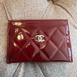 AUTHENTIC Chanel card holder